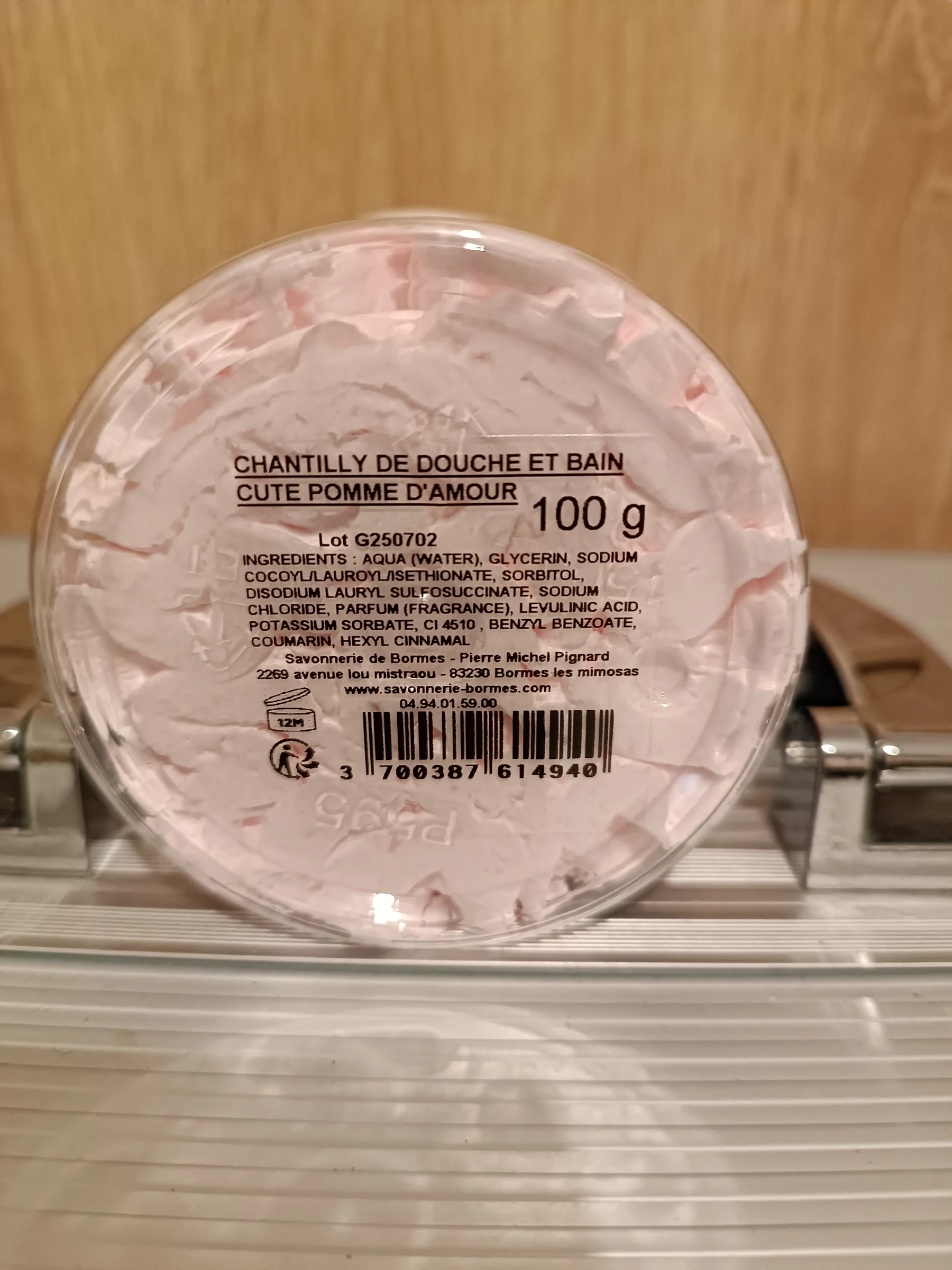 Chantilly douche pomme d'amour – photo 3